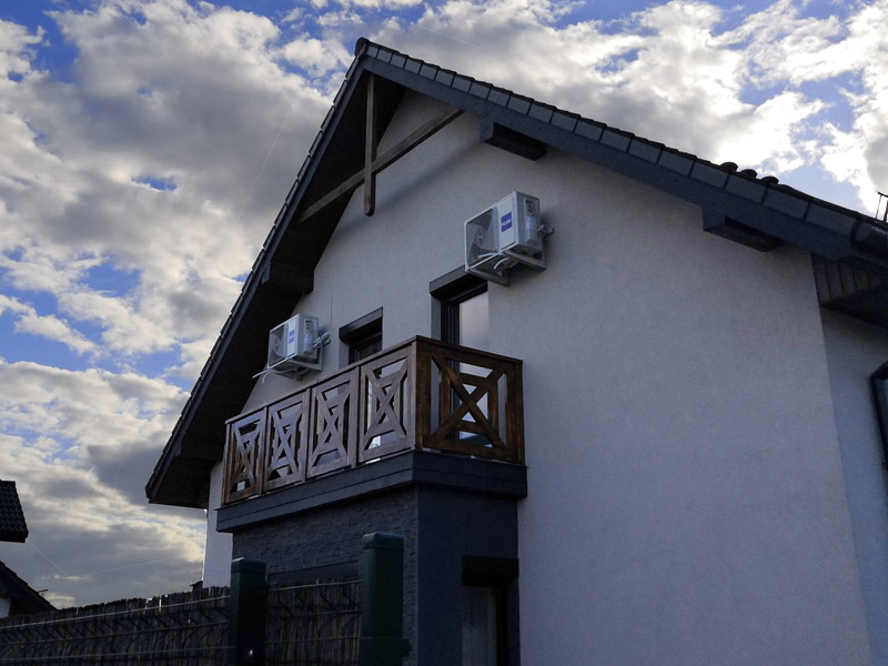 Instalacja klimatyzacji w sklepie spożywczym w Międzyrzeczu